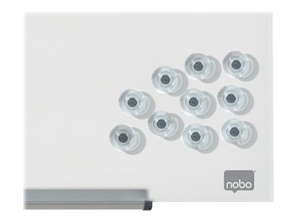 Magneter Nobo 19mm diameter - genomskinliga - extra starka - (10 st.)