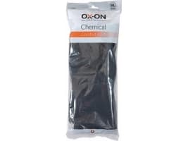Kemihandsker, OX-ON® Chemical Comfort 6301, sort, str. 7, pakke a 12 par