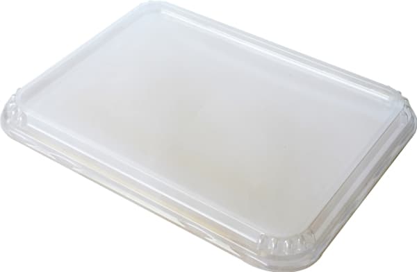 Plastlåg 232x183x16 mm APET Klar til Duni Caterline,372 stk/krt