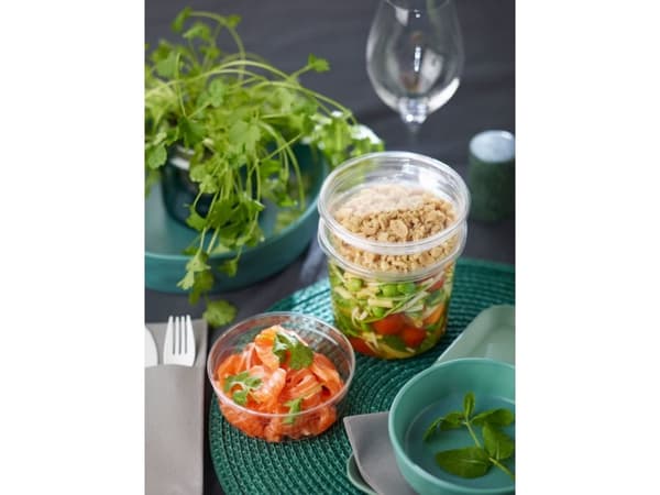 Bæger Crystal Deli 250 ml Ø116x44 mm Rund Kraftig RPET Klar,10 ps x 35 stk/krt