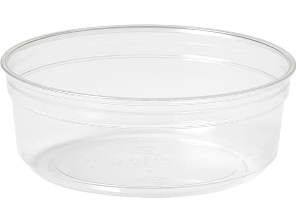 Bæger Crystal Deli 250 ml Ø116x44 mm Rund Kraftig RPET Klar,10 ps x 35 stk/krt