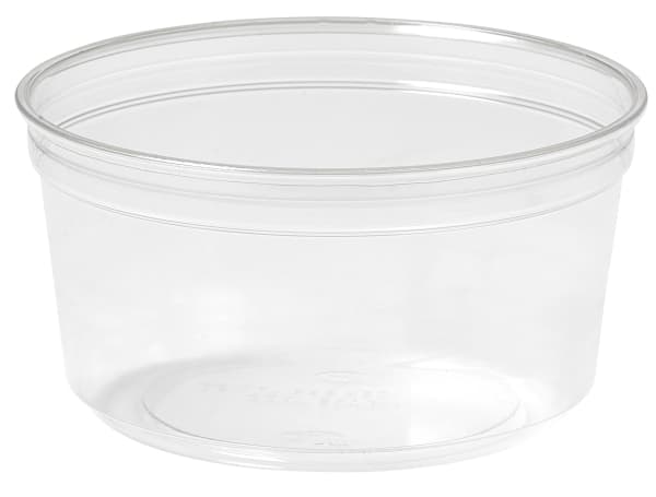 Duni Crystal Deli, Skål, Rund, Polyethylenterephthalatfolie (PET), Transparent, Monokromatisk, 350 stk