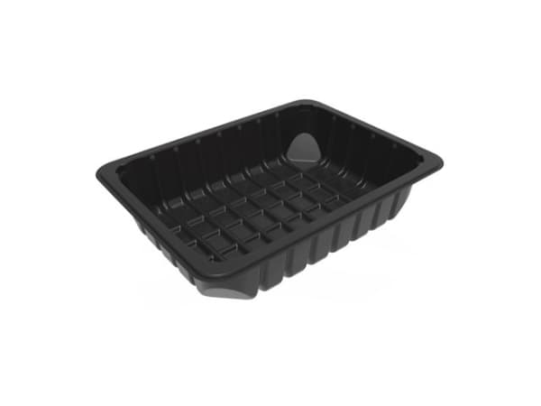 Bakke P2190-43S 810 ml 191x144x43 mm PP Sort,496 stk/krt
