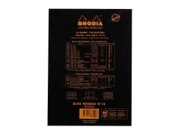 Notesblok, Rhodia, linjeret, A5, 40 ark, 80 g