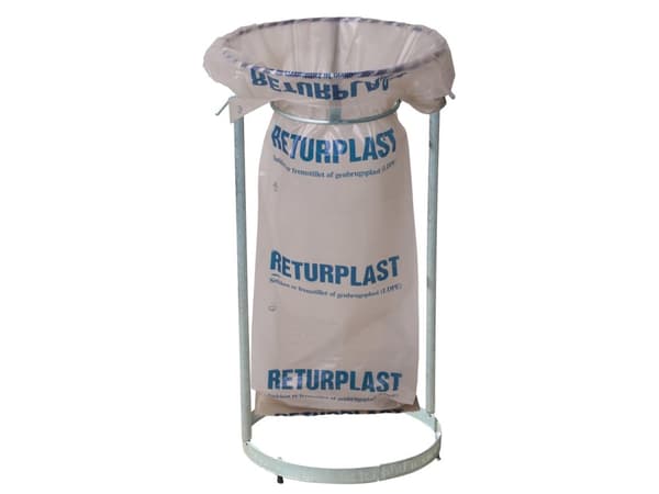 Affaldssække returplast 240l 850x1550mm 10stk/rul - (10 stk.)