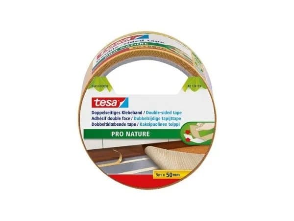 Dubbelhäftande tejp Tesa ecoLogo fixeringstejp, 50 mm x 5 m