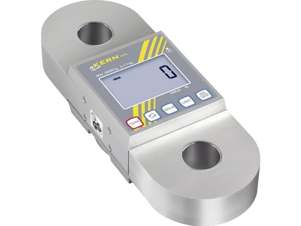Kern HFA 600K-1 Kranvægt Vejeområde 600 kg Aflæsningsnøjagtighed 200 g via strømforsyning, Batteridrevet, Batteridrevet Flerfarvet