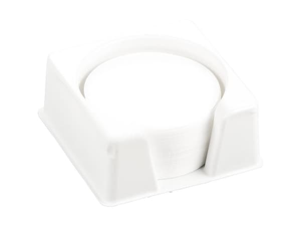 Kern RH-A02 Glasfiber rund filter for eksempel til spritzende og verkrustende prøver, sammenføjning til 100 stk.