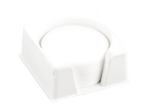Kern RH-A02 Glasfiber rund filter for eksempel til spritzende og verkrustende prøver, sammenføjning til 100 stk.