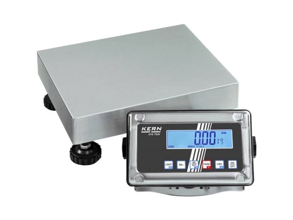 Kern Platform weight Punnitusalue 60 kg Lukemistarkkuus 20 g virtalähteen kautta Monivärinen