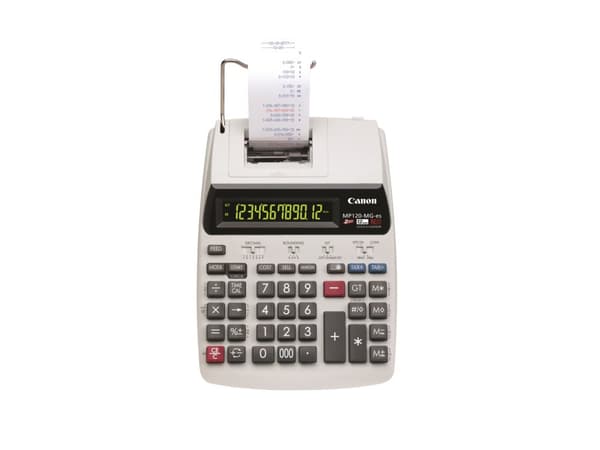 Strimmelregner Canon MP120-MG bordmodel 12 cifre LCD