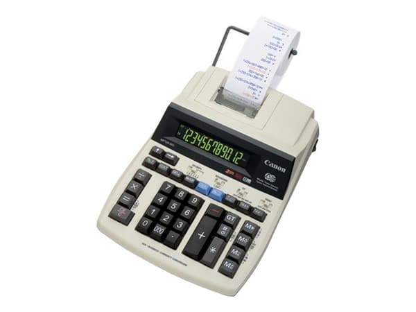 Strimmelregner Canon MP120-MG bordmodel 12 cifre LCD