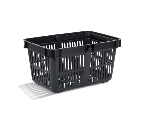 Varukorg 27 liter svart (st.)