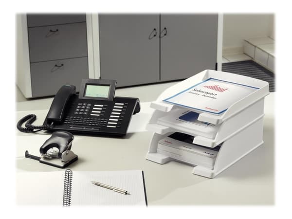 Leitz Plus - Brevbakke - for A4 - hvit