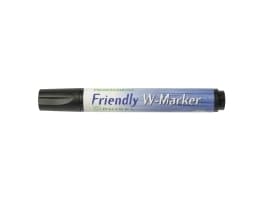 Ballograf Friendly W-Marker - Markør - permanent - svart - vannbasert blekk - 2-5 mm - medium