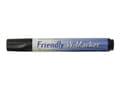 Miniatyrbilde 1 av 4: Ballograf Friendly W-Marker - Markør - permanent - svart - vannbasert blekk - 2-5 mm - medium