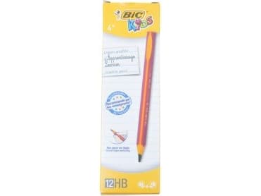 Blyant BIC® Kids Learner Jumbo, pink/gul - (12 stk.)