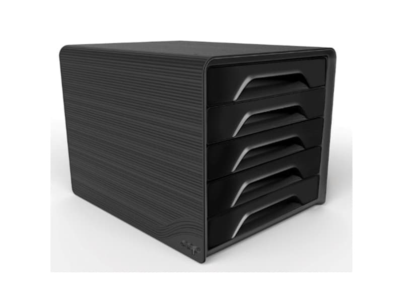 Lådskåp cep smoove, 5 lådor, svart