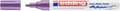 Miniatyrbilde 5 av 5: edding 750 gloss paint - Markør - permanent - for glass, metall, plast - fiolett - fargeblekk - 2-4 mm