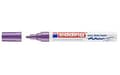 Miniatyrbilde 2 av 5: edding 750 gloss paint - Markør - permanent - for glass, metall, plast - fiolett - fargeblekk - 2-4 mm