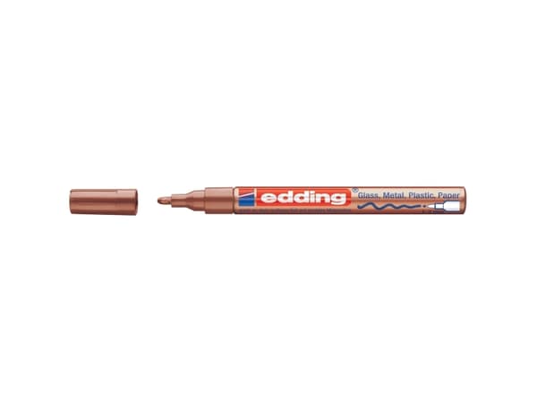 Paintmarker Edding 751 kobber