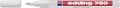 Miniatyrbilde 4 av 5: Paintmarker Edding 780 hvid