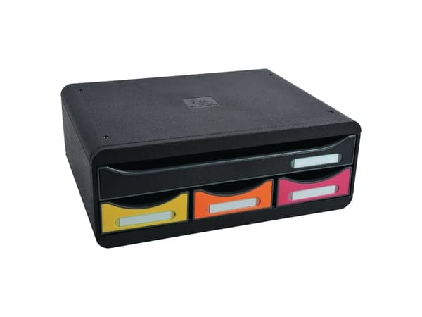 Laatikosto exacompta toolbox maxi 4-laatikkoa