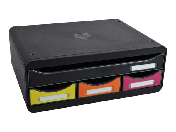 Laatikosto exacompta toolbox maxi 4-laatikkoa