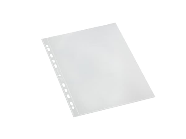 Plastlommer Bantex A4 glasklar 0,11mm åben top 100stk/pak