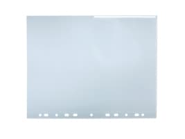 Signaalitasku bantex, a4, 120 µm, valkoinen, 100 kpl pakkaus.