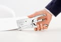 Miniatyrbilde 5 av 5: Novus B 39 Chrome, 50 ark, Grå, 24/6-24/8 & 26/6-26/8, Metall, 5,5 cm, 150 stifter