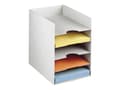Miniatyrbilde 1 av 3: Organiser Paperflow A4 med 5 rum grå