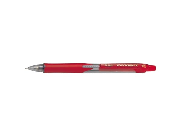 Stiftblyant Pilot Progrex Begreen, 0,9 mm, rød