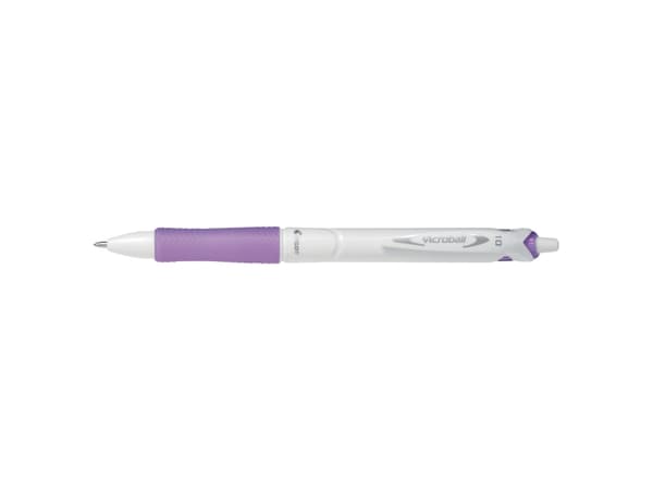 Pilot Acroball Pure White, Gjenfyllbar, Fiolett