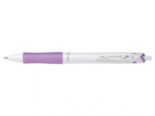 Pilot Acroball Pure White, Gjenfyllbar, Fiolett