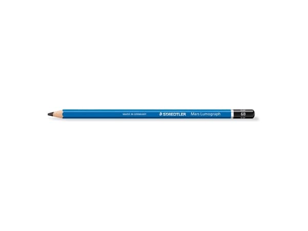 STAEDTLER Mars Lumograph - Blyant - 6B - 2 mm (en pakke 12)