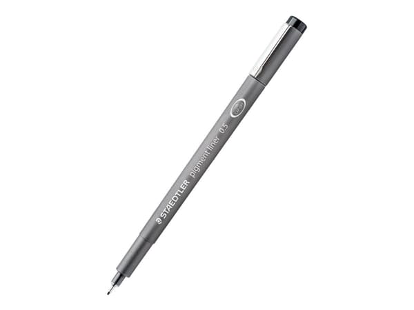 Pigmentliner Staedtler 308 ass. farver (8 stk.)