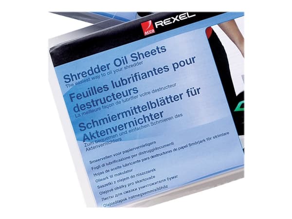 Öljyarkit Rexel makulaattoriin - (20 arkkia)