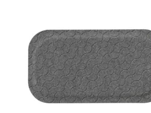 Matting StandUp - Gulvmatte - rektangulær - 99 x 53 cm - grå