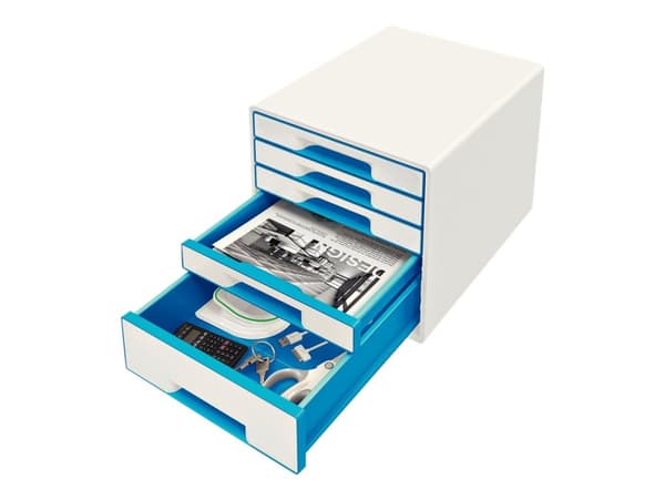 Leitz Wow Cube, Kumi, Sininen, Valkoinen, 5 laatikko(a), 287 mm, 363 mm, 270 mm