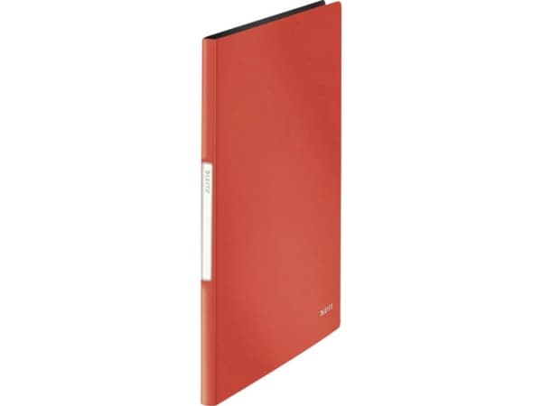 Leitz Solid - Displaybok - 20 rom - for A4 - kapasitet: 40 ark - rød