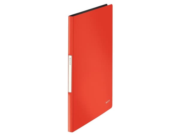 Leitz Solid - Displaybok - 20 rom - for A4 - kapasitet: 40 ark - rød
