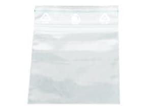 Dragkedjepåse 55x65mm 50my - utan skrivfält - LDPE - (kartong med 1000 st.)