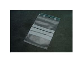 Lynlåspose 70x100 mm 50 my med Skrivefelt LDPE,10 ps x 100 stk/pk