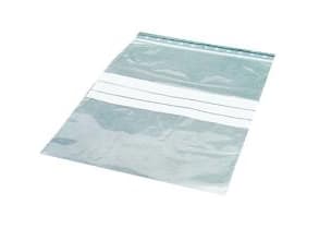 Lynlåspose 230x320 mm 50 my med Skrivefelt LDPE,10 ps x 100 stk/krt