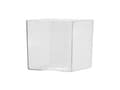 Miniatyrbilde 2 av 2: Cube 55x55x55 mm Medium PS Klar,100 stk/krt