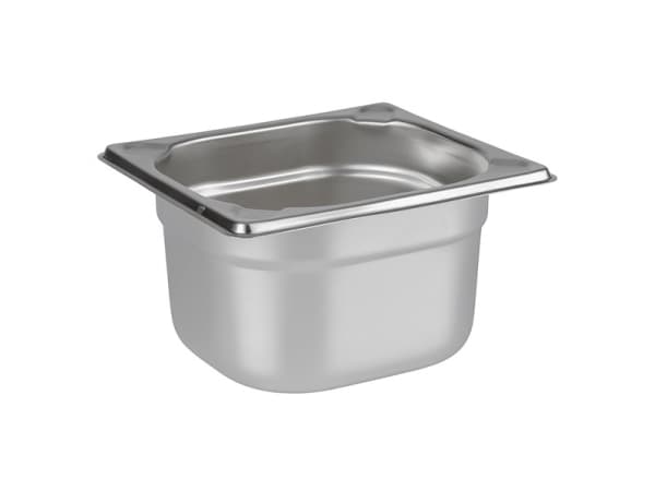 Kantine 1/6 GN 2.4 ltr 17.5x16x15 cm Rustfrit stål