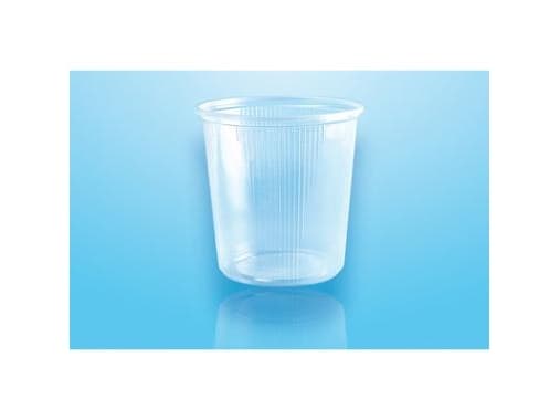Salladsbägare 500 ml Ø101x103 mm Rund PP Klar,10 pk x 100 st/krt
