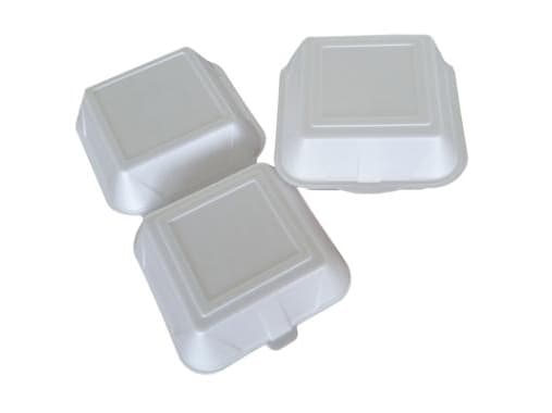 Burgerlåda stor 155x155x80 mm XPS Vit IP6,4 st x 125 st/krt