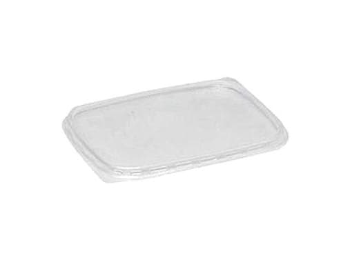 Muovikansi suorakulmainen 108 x 81 mm PP salaattikulhoon pp,100 kpl/pk